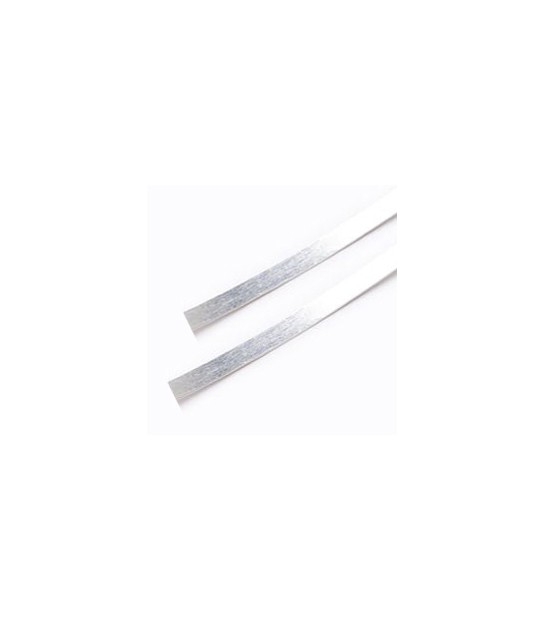 Elettrodi piatti di argento puro .999 +%