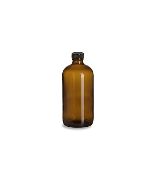 Bouteille en verre ambre 500ml